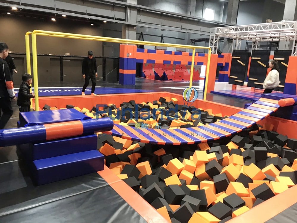 Sweet Bay Trampoline Park built by Funlandia has become a popular local attraction Leading Indoor Playground Equipment Supplier Funlandia